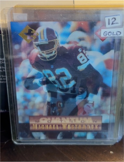 1995 Collector's Edge #24 Michael Westbrook — front