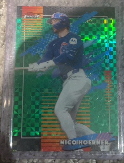 2026 Topps Finest #106 Nico Hoerner — front