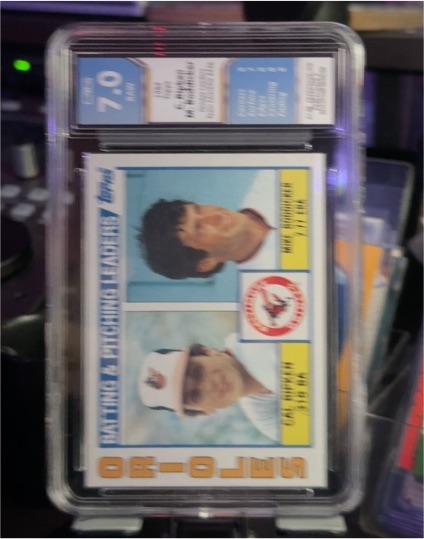 1984 Topps #426 Orioles Batting & Pitching Leaders Al Oliver — front