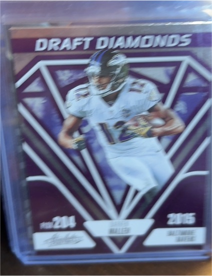 2023 Panini Absolute Football #DD-10 Darren Waller Draft Diamonds — front