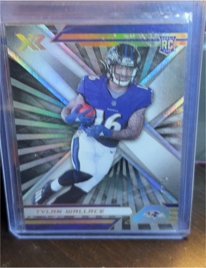 2021 Panini XR #183 Tylan Wallace — front