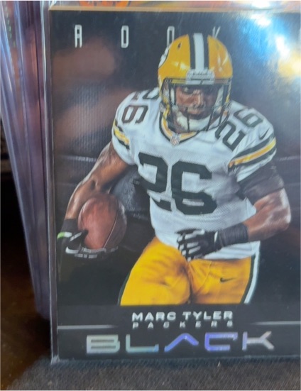 2012 Panini Black #161 Marc Tyler — front