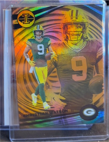 2023 Panini Illusions #40 Christian Watson — front