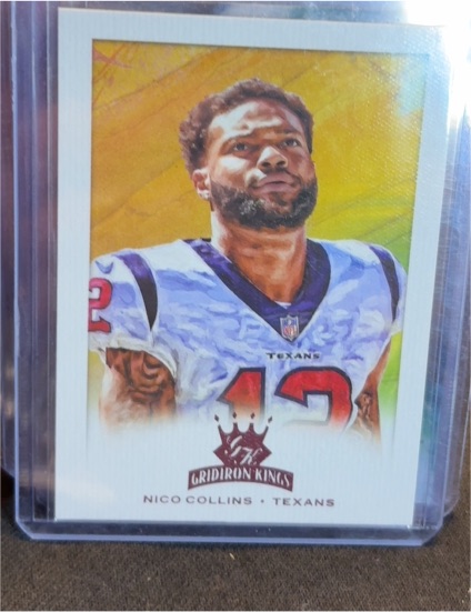 2021 Panini Chronicles #GK-32 Nico Collins Gridiron Kings — front