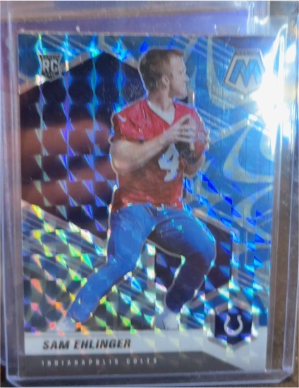 2021 Panini Mosaic #372 Sam Ehlinger — front