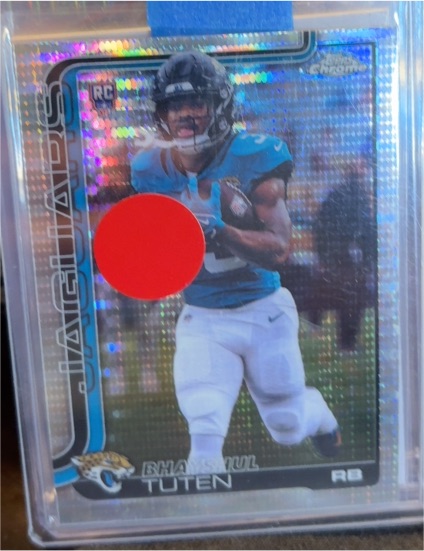2025 Topps Chrome #389 Bhayshul Tuten — front