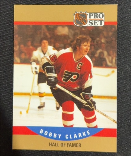 1990-91 Pro Set #657 Bobby Clarke — front
