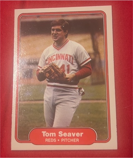 1982 Fleer #82 Tom Seaver — front