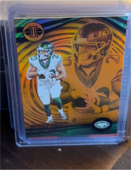 2023 Panini Illusions #100 Breece Hall — front