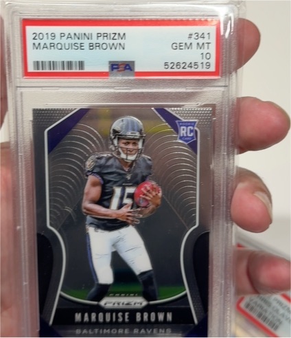 2019 Panini Prizm #341 Marquise Brown — front