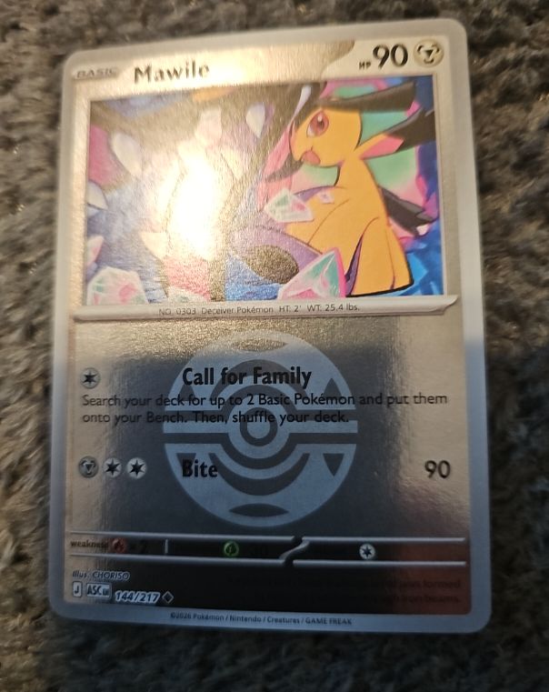 2026 Pokémon Ascended Heroes #144 Mawile — front