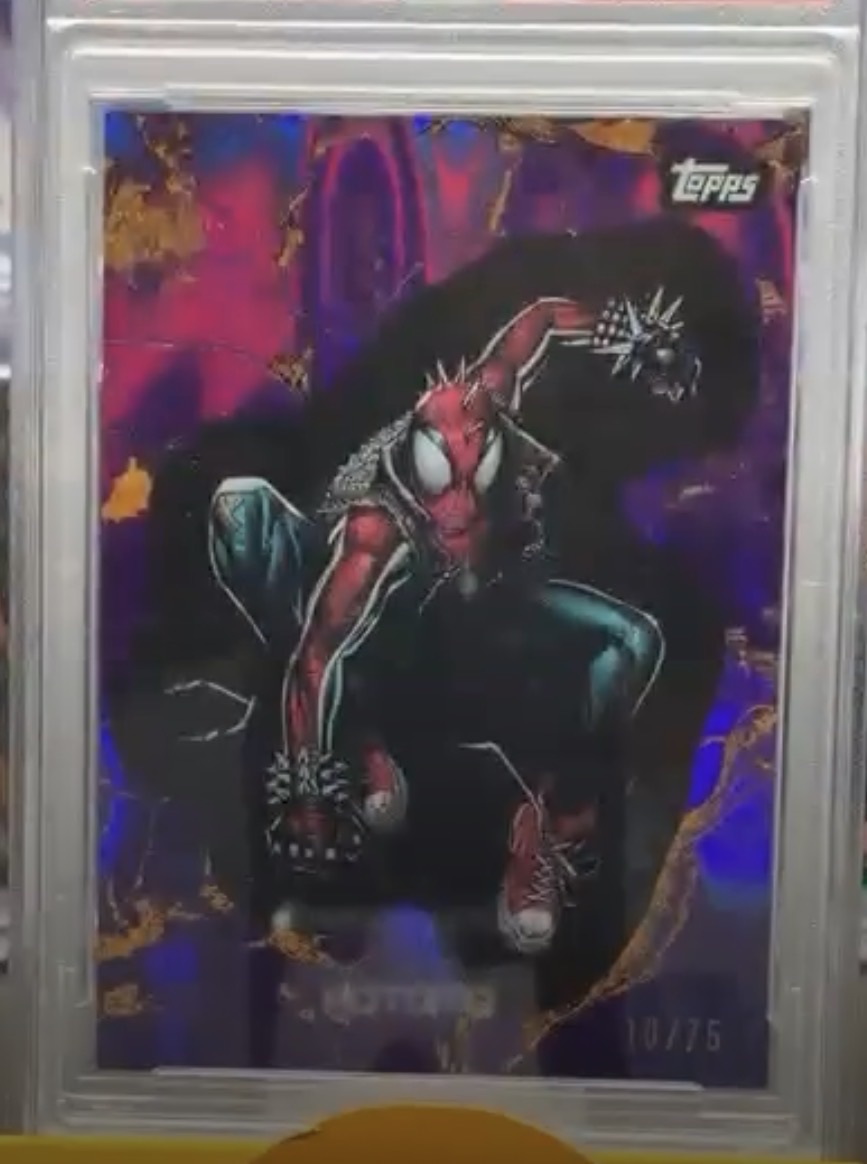 2025 Topps Marvel Comic Book Heroes #144 Spider-Punk — front
