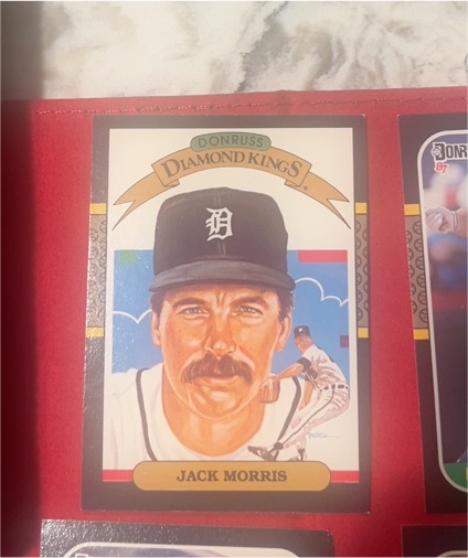 1987 Donruss Diamond Kings #13 Jack Morris — front