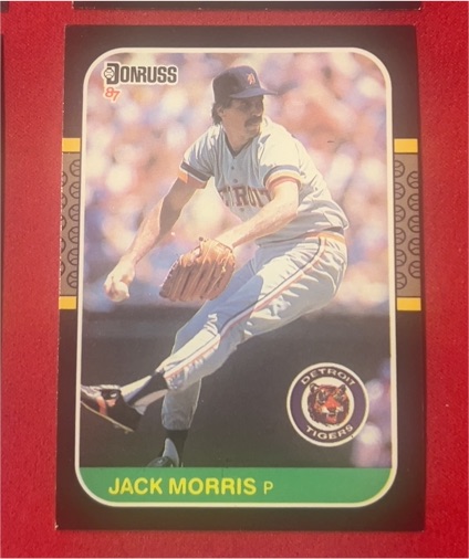 1987 Donruss #173 Jack Morris — front
