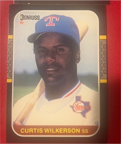 1987 Donruss #223 Curtis Wilkerson — front