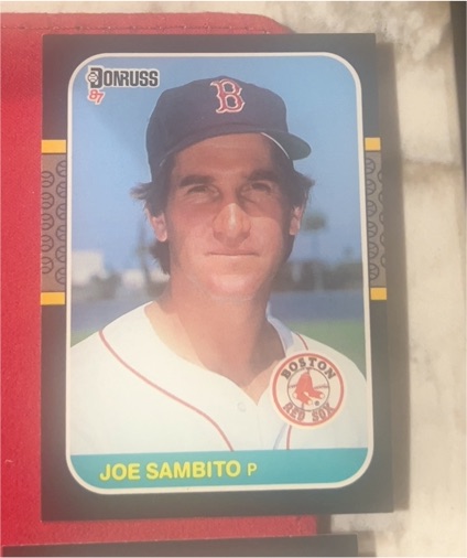 1987 Donruss #421 Joe Sambito — front