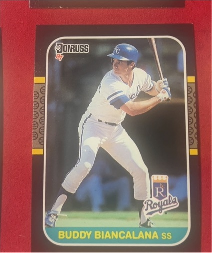 1987 Donruss #527 Buddy Biancalana — front