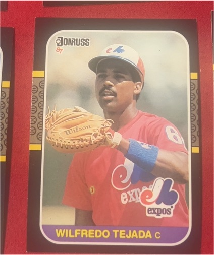 1987 Donruss #529 Wilfredo Tejada — front