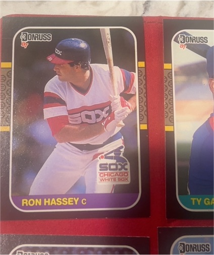 1987 Donruss #532 Ron Hassey Chicago White Sox — front