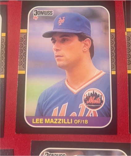 1987 Donruss #562 Lee Mazzilli — front