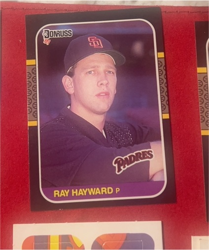 1987 Donruss #632 Ray Hayward — front