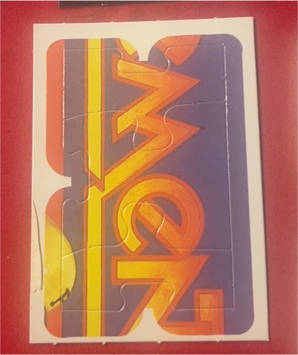 1987 Donruss #4-6 Roberto Clemente Puzzle — front