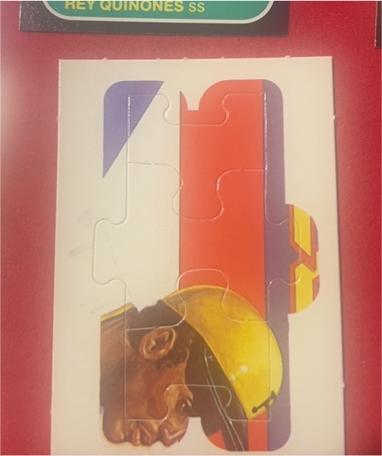 1987 Donruss Roberto Clemente Puzzle Piece — front