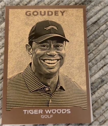 2026 Upper Deck Goodwin Champions #G-10 Tiger Woods — front