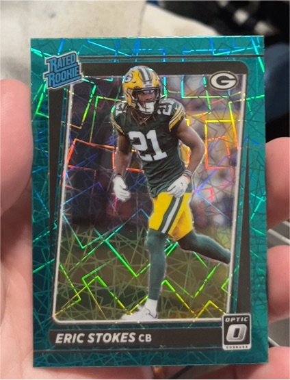 2021 Donruss Optic #251 Eric Stokes — front