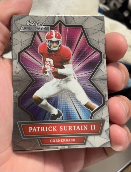 2021 Wild Card Alumination #ABC-14 Patrick Surtain II — front