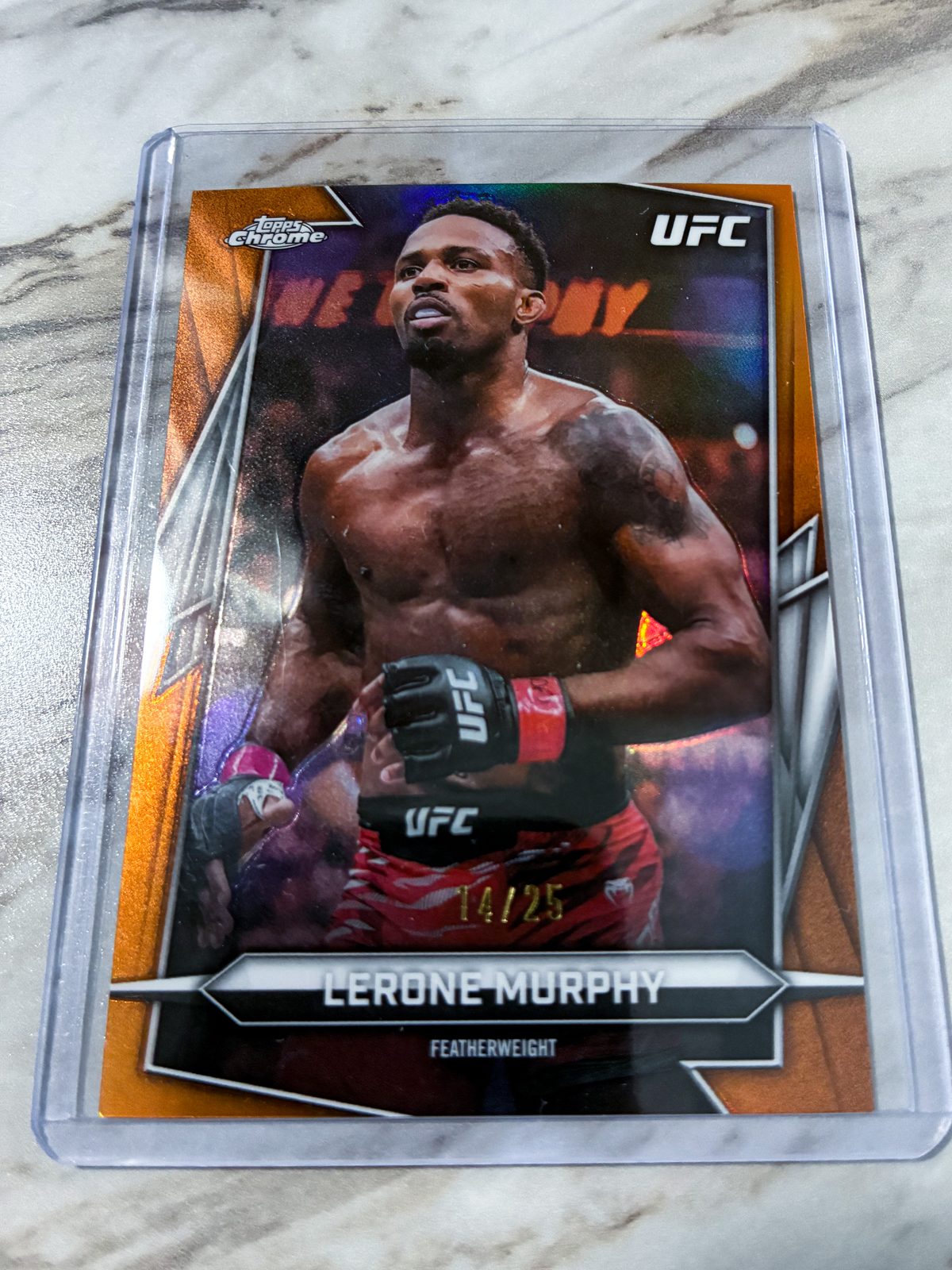 2026 Topps Chrome UFC #190 Lerone Murphy — front