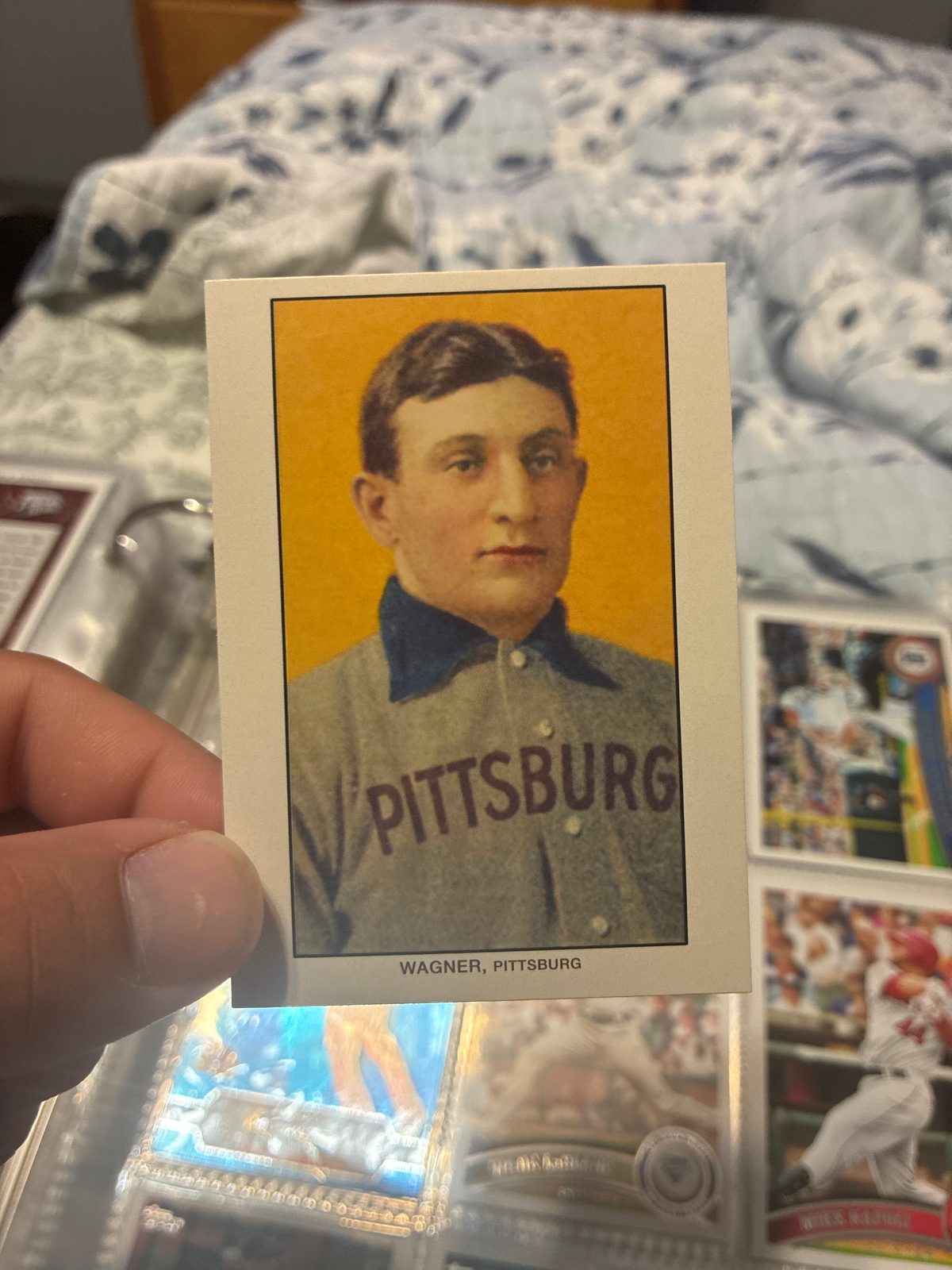 1995 IMT Honus Wagner T-206 #1 — front