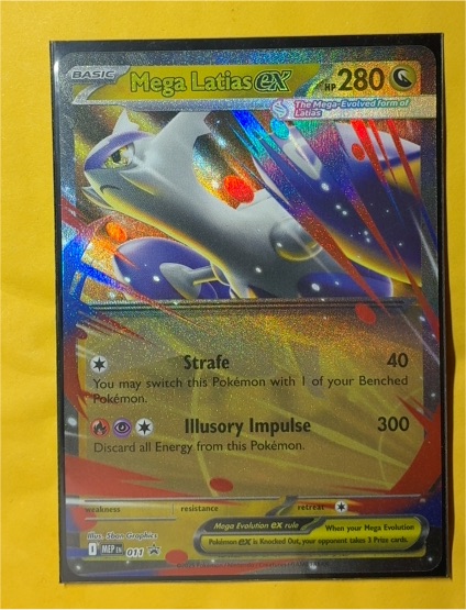 2025 Mega Latias EX #011 ME: Mega Evolution Promo — front