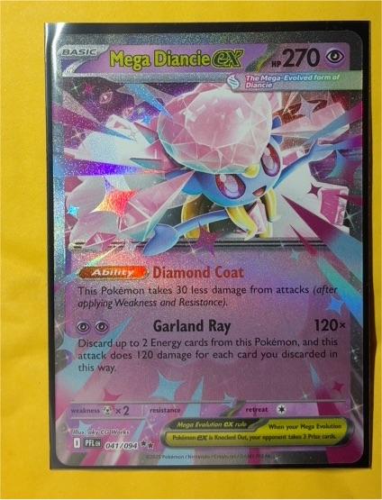 2023 Pokémon ME02 #041 Mega Diancie EX — front