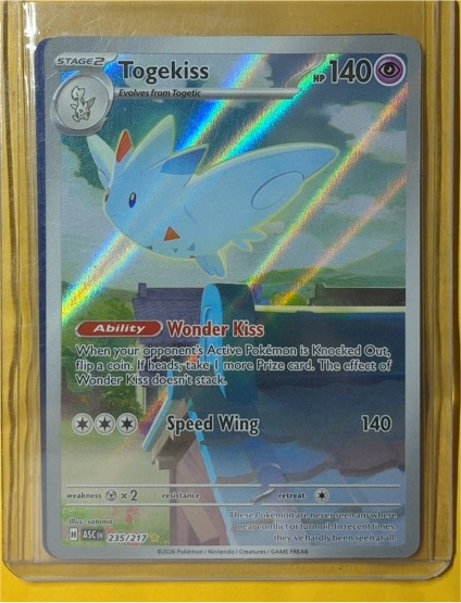 2026 Pokémon Ascended Heroes #235 Togekiss — front