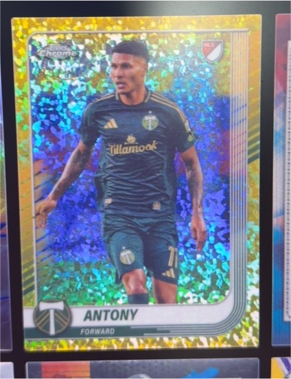 2025 Topps Chrome MLS #157 Antony — front