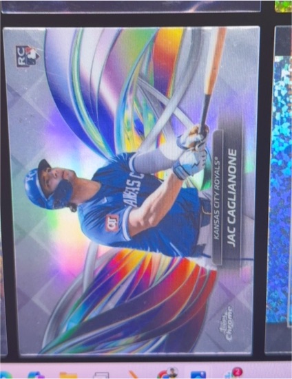 2026 Topps Chrome #RC Jac Caglianone — front