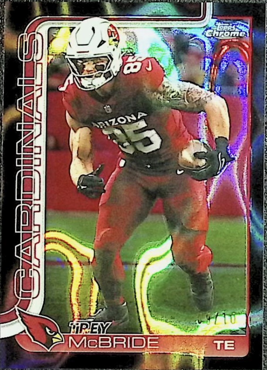 2025 Topps Chrome #4 Trey McBride — front