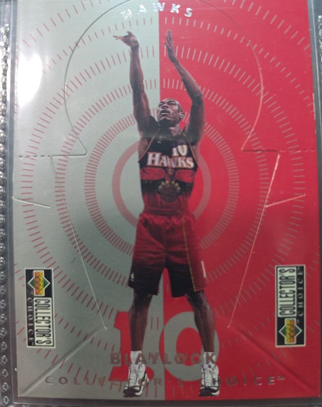 1997-98 Upper Deck Collector's Choice Miniatures #M1 Mookie Blaylock — front
