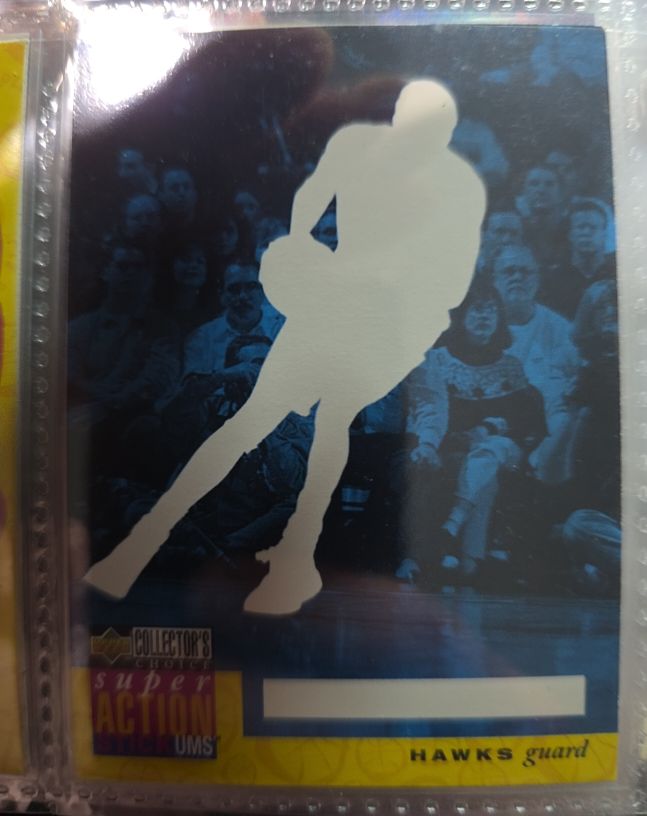 1996-97 Upper Deck Collector's Choice #B1 Steve Smith Super Action Stick Ums — front