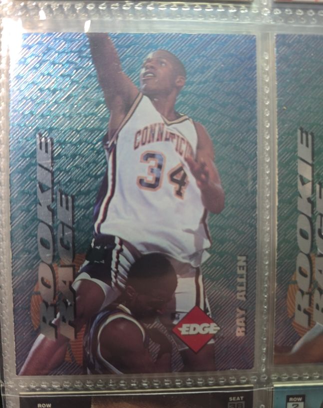 1996 Collector's Edge Rookie Rage #2 Ray Allen — front