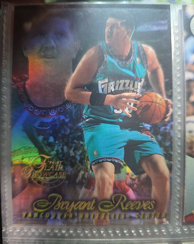 1996-97 Flair Showcase #38 Bryant Reeves — front
