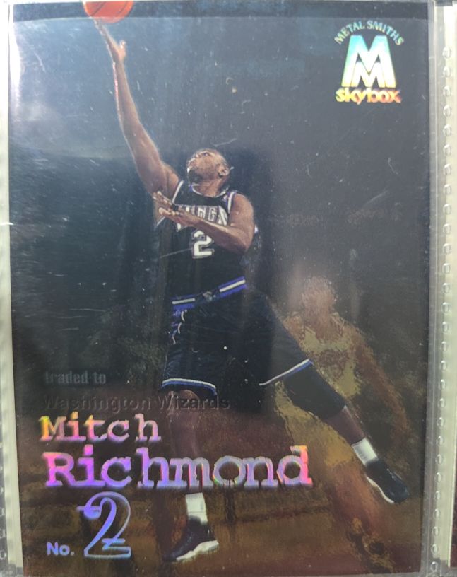 1997-98 SkyBox Metal Smiths #2 Mitch Richmond — front