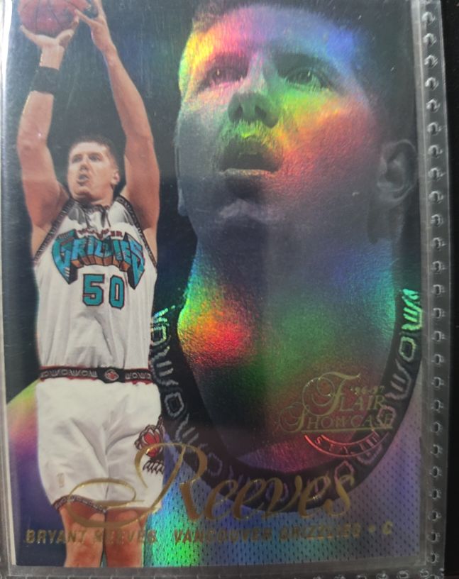 1996-97 Flair Showcase #38 Bryant Reeves — front