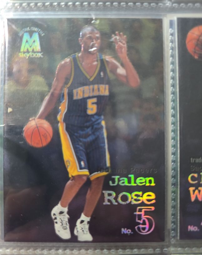1998-99 Skybox Molten Metal #8 Jalen Rose — front