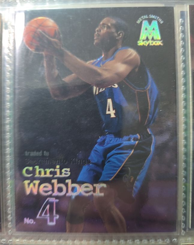 1998-99 Skybox Molten Metal #17 Chris Webber — front