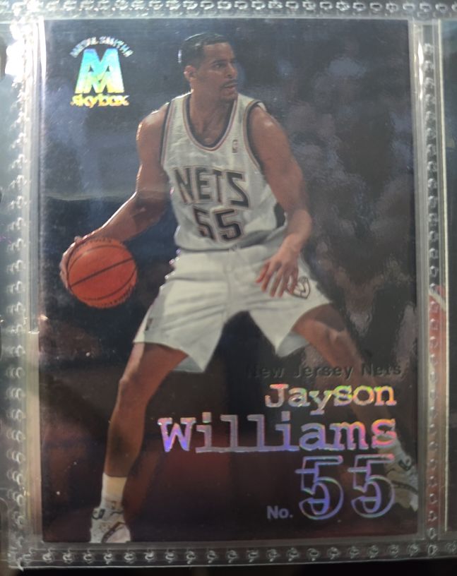 1998-99 Skybox Molten Metal #55 Jayson Williams — front