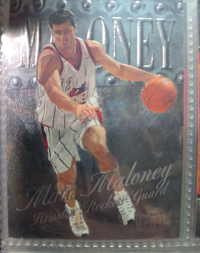 1998-99 Skybox Metal Universe #74 Matt Maloney — front