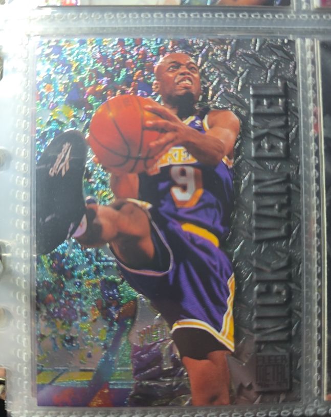 1996-97 Fleer Metal #50 Nick Van Exel — front