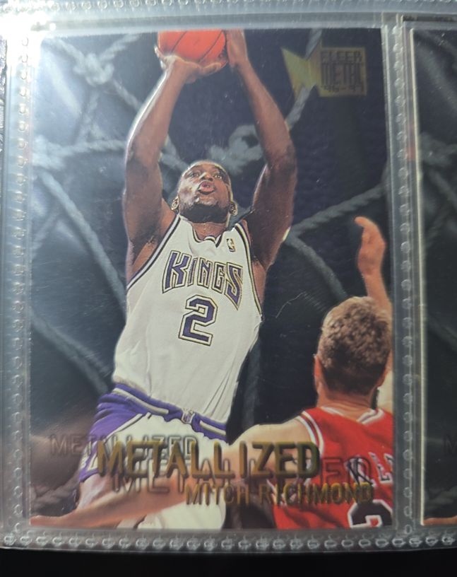 1996-97 Fleer Metal #131 Mitch Richmond — front